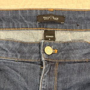 White House Black Market Dark Blue Ankle Jeans